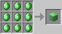 《我的世界》绿宝石块怎么合成