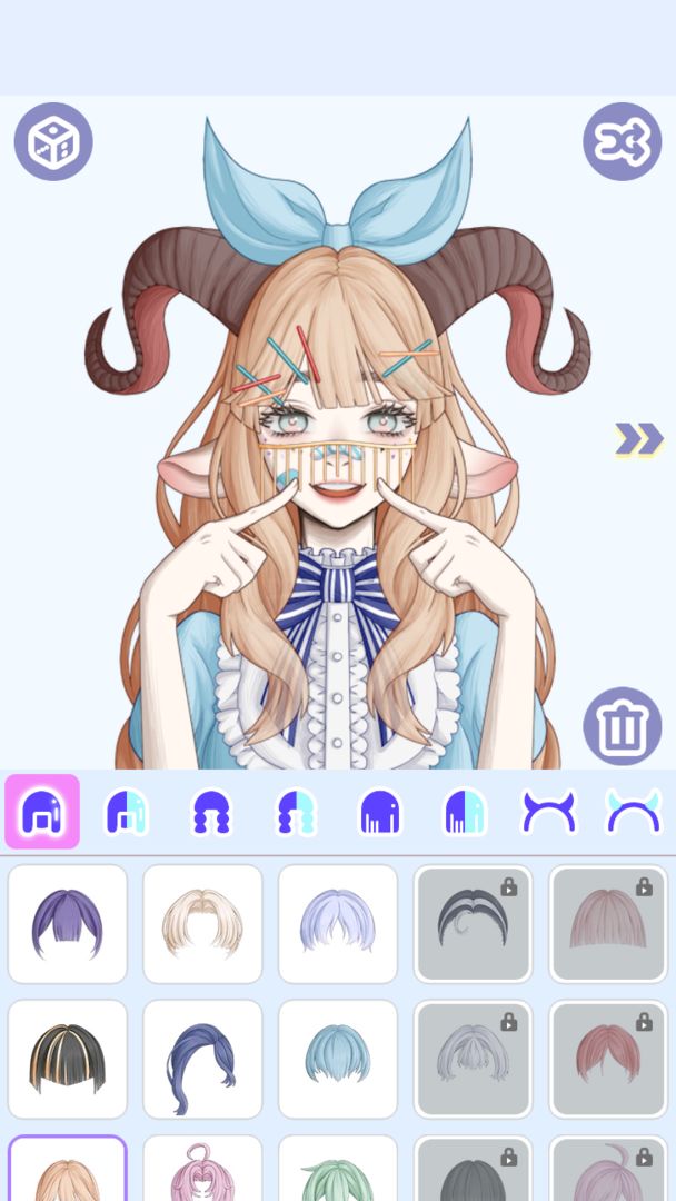 怪物女孩换装中文版app截图