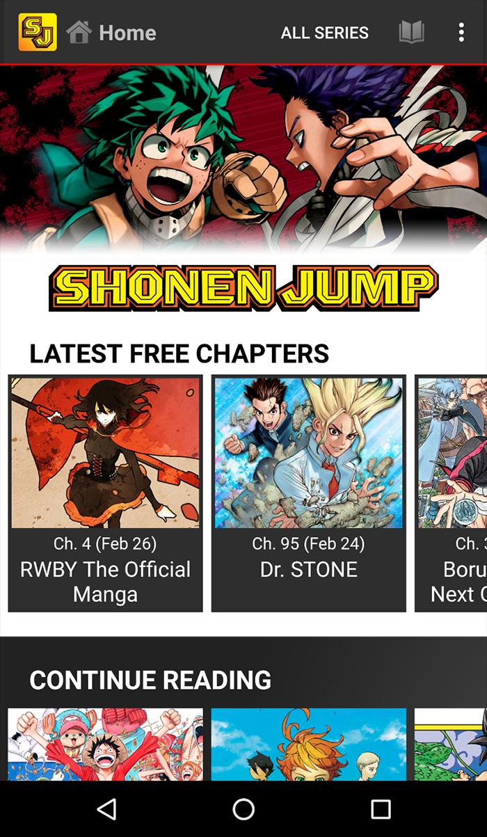 Shonen Jump最新版app截图
