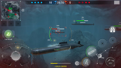 潜艇世界海军射击3Dapp截图