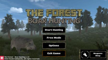 森林野猪狩猎app截图