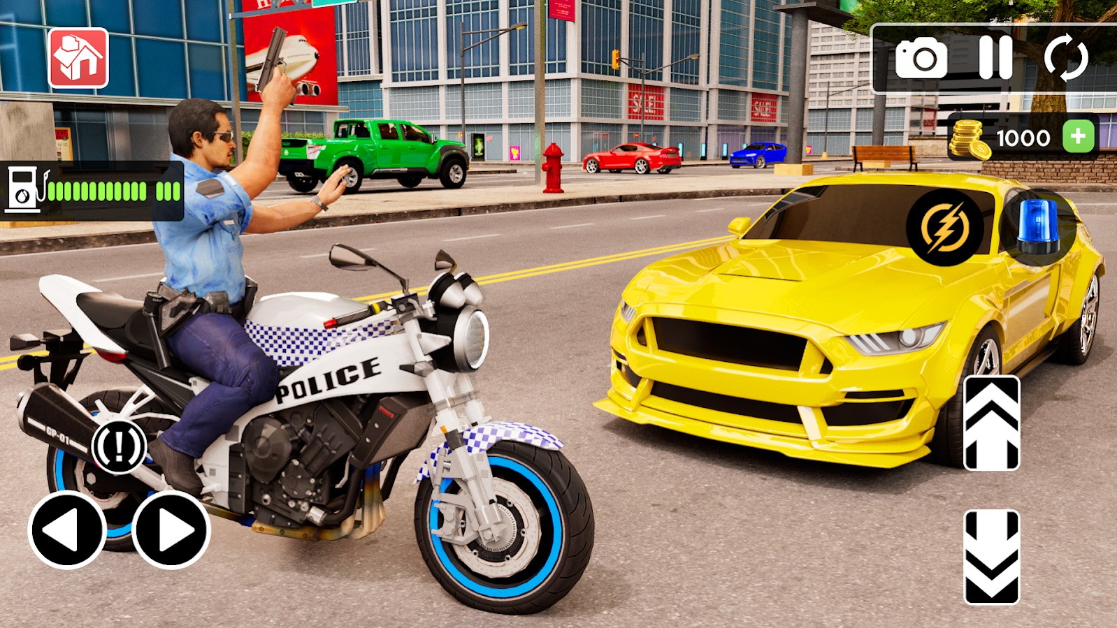警察驾驶摩托车app截图