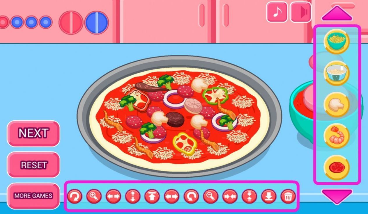 披萨快餐店app截图