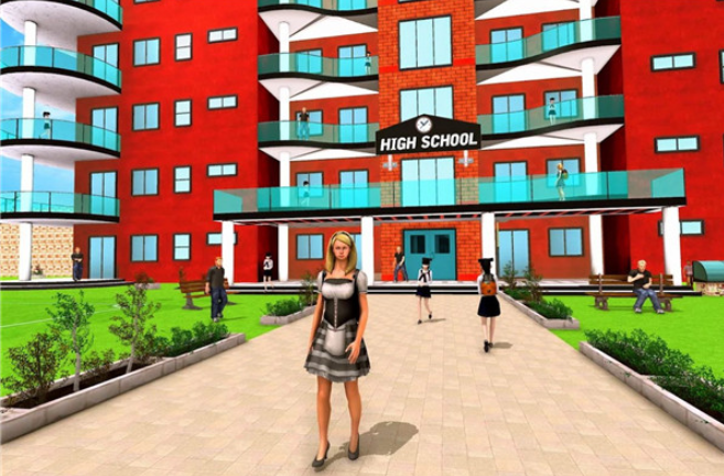 虚拟校园女生模拟器官方正版app截图