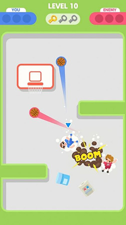 愉快的篮球战斗app截图