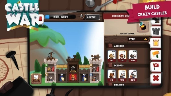 城堡战争：空闲岛app截图