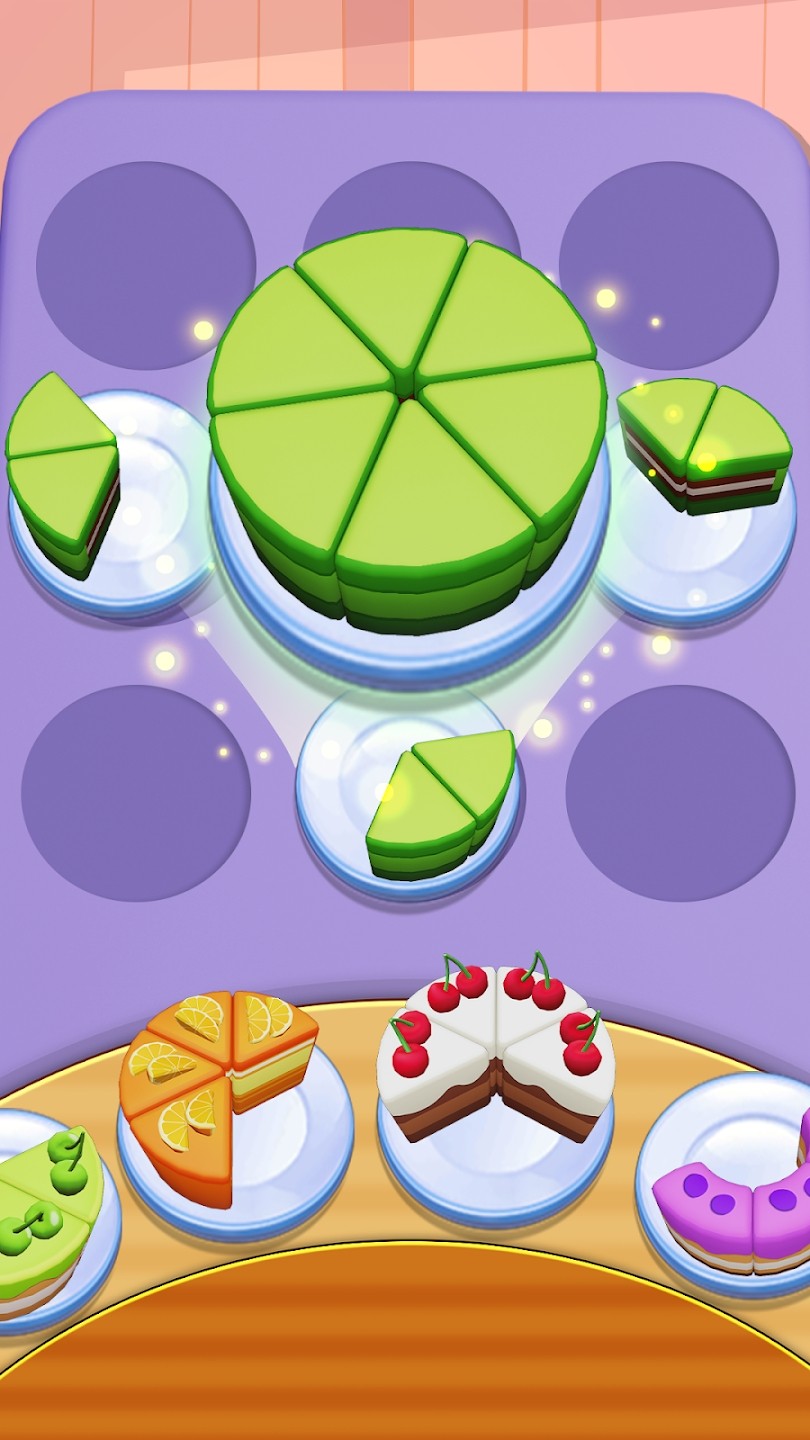 蛋糕排序app截图