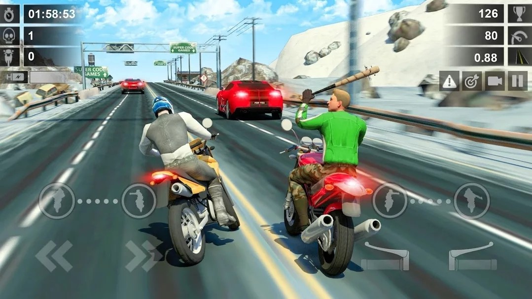 暴力摩托3Dapp截图