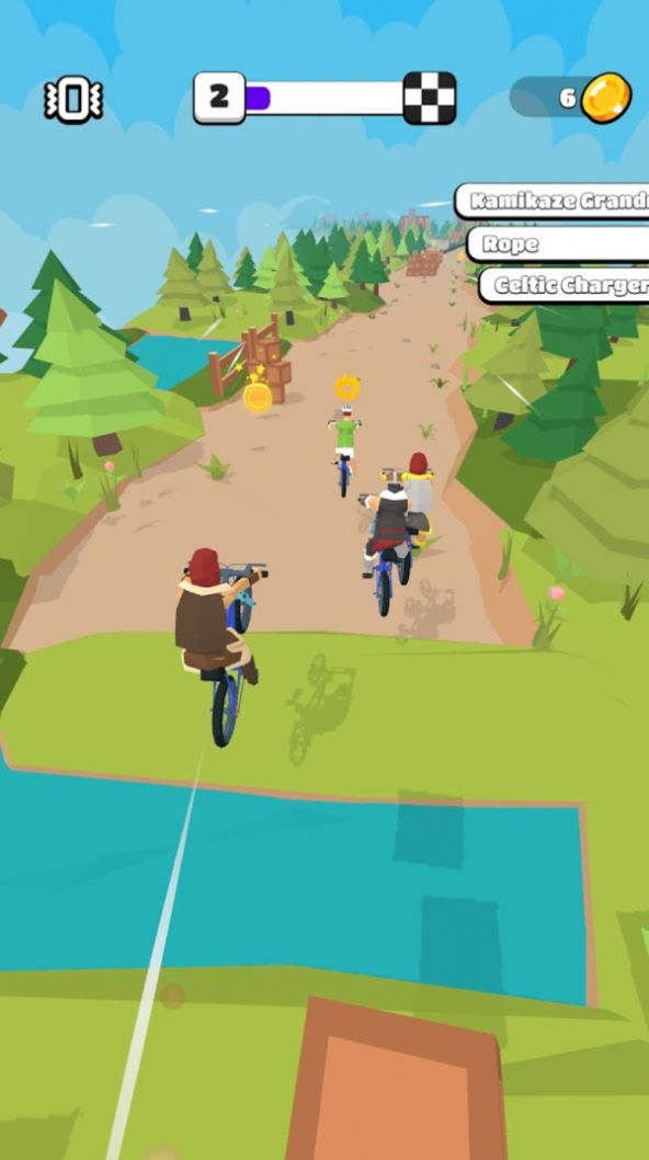 疯狂自行车大作战游戏官方版app截图