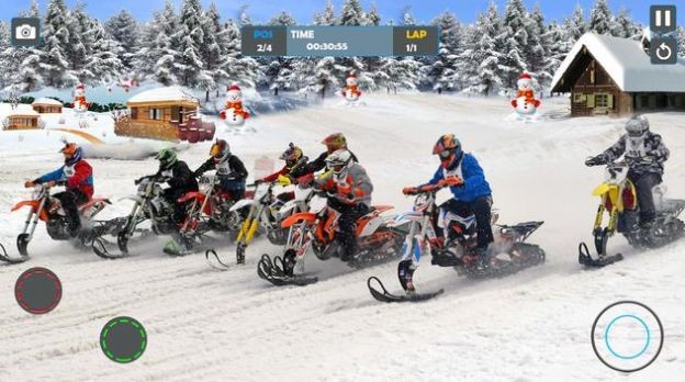 雪橇竞速雪地越野app截图