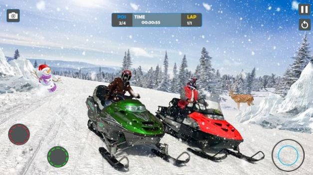 雪橇竞速雪地越野免费版app截图