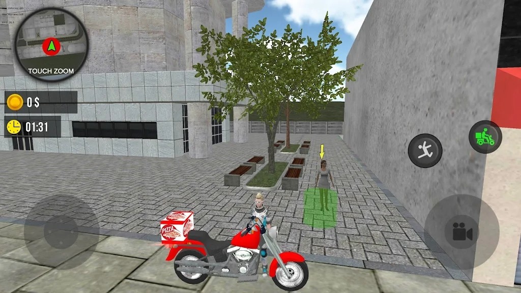 摩托车快递模拟器app截图