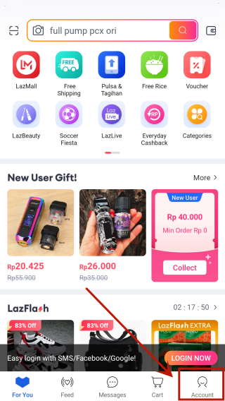 《Lazada》怎么将语言切换成中文