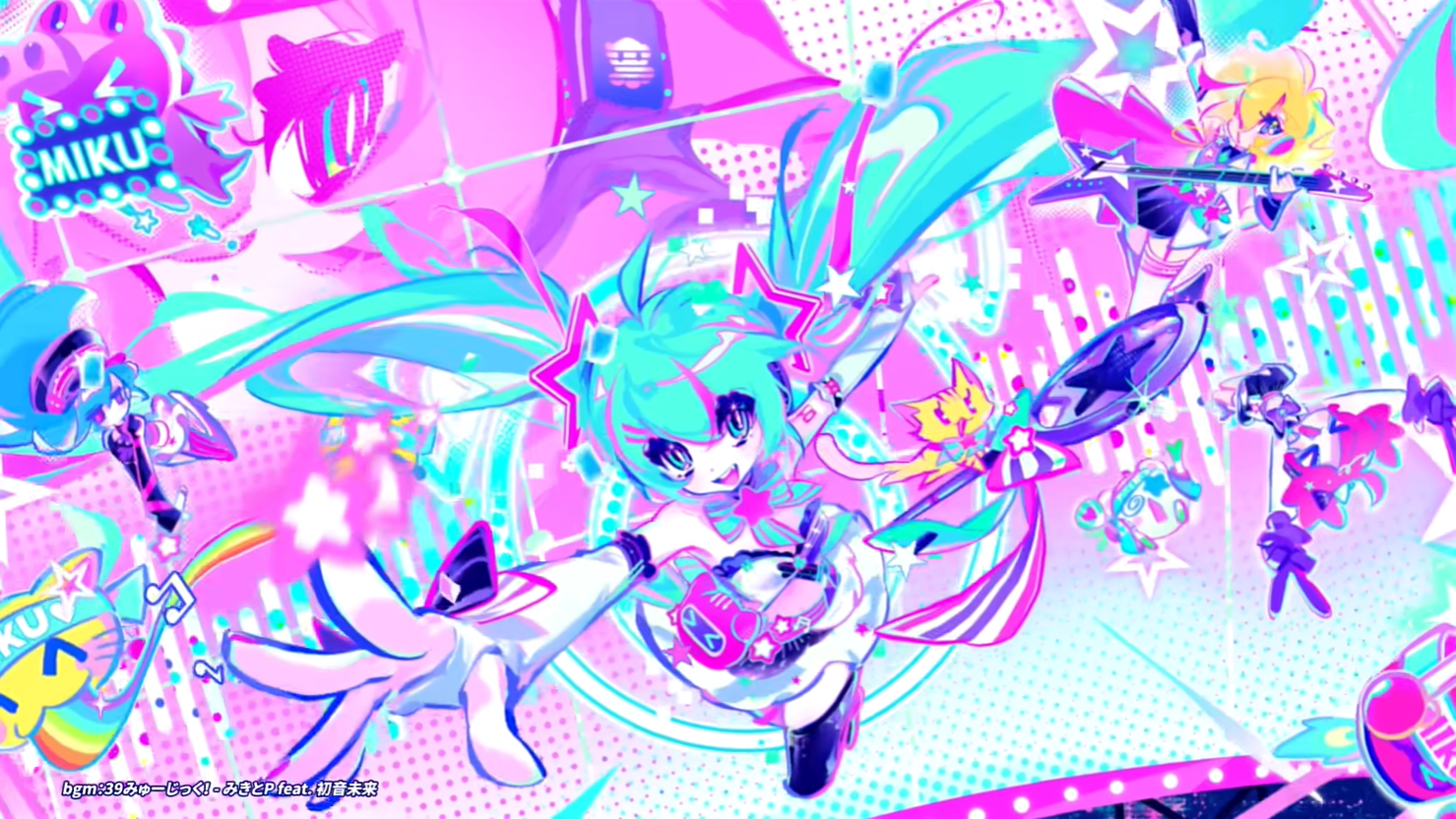 初音未来官方宣布联动《喵斯快跑》联动PV公开