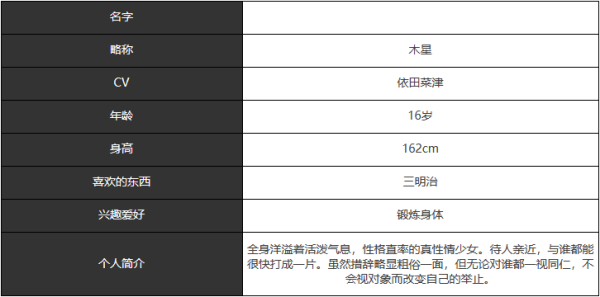 《宿命回响》木星技能及属性介绍