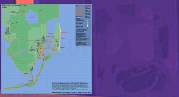 《GTA6》游戏地图曝光